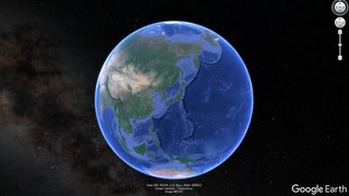 源流釣り入門　Google Earth